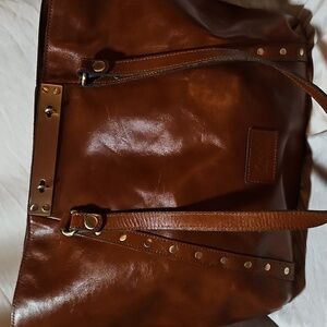 Patricia Nash Leather Satchel